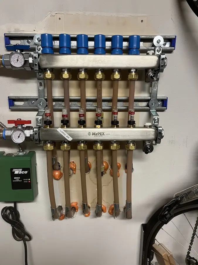 Plumber performing Leak Detection at a residential property in Palmer Ranch